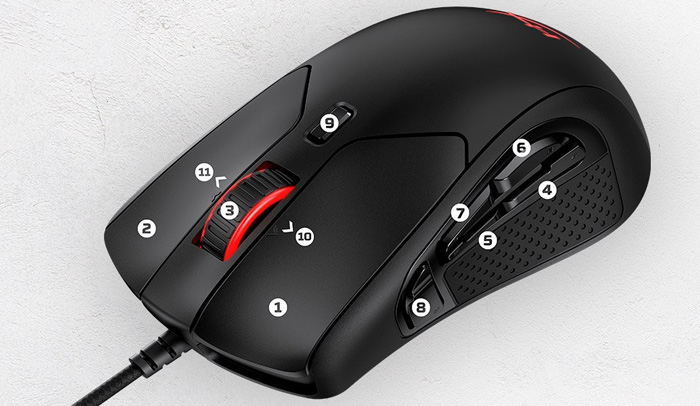 Купить мышь HyperX Pulsefire Raid Black по цене от 3890 руб ...